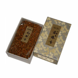 香燒十種香,sumahou kon 125克,在紙盒中,香氣燃燒0553塔瑪哈丘