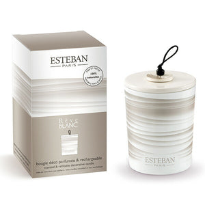 Esteban Candle Reve Blanc 52216 Nihon Kodo Aroma Candle Candle Candle Candle
