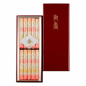 慶事用ご進物お線香 高砂<雅(みやび)>樹脂塗箱短寸10入 線香 贈答用 お線香 65092 日本香堂