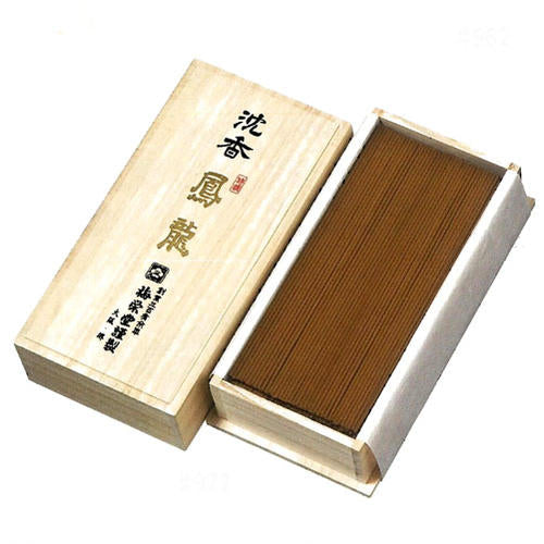Luxury Product Series Agarwood Horyu Medium Size Rose Paulownia Box Incense Sticks Incense 972 baieido