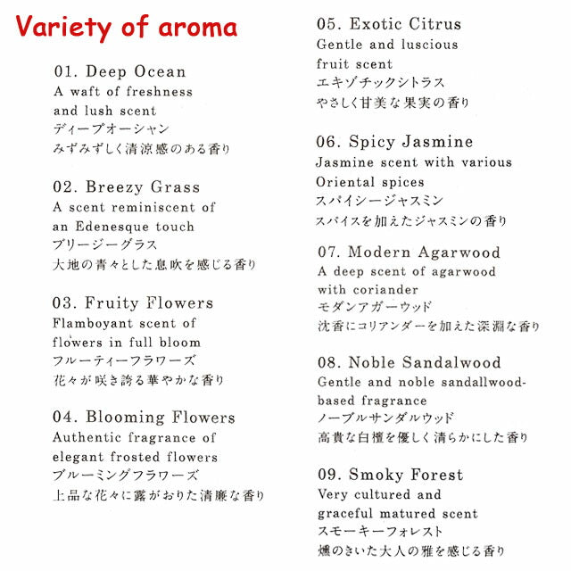 Aroma Cord 03.Fruity Flowers(フルーティーフラワーズ) お香 薫寿堂