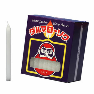 ダルマ1.5号/80本 ろうそく 東海製蝋 101-03