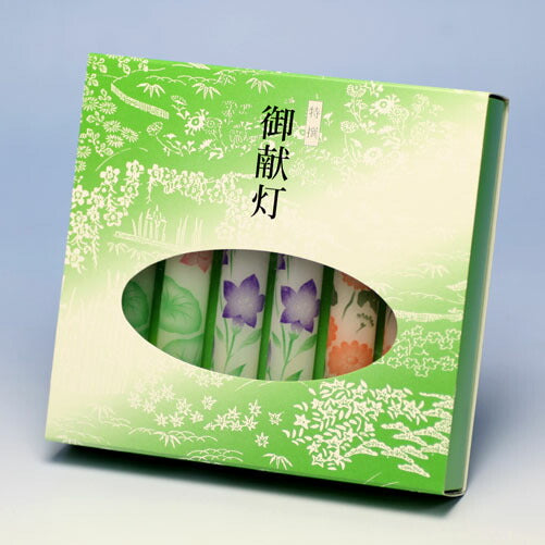 Presentation lamp No. 7, 6 candles, Tokai wax 160-07