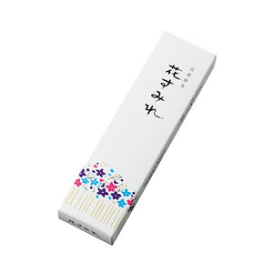 High-quality practical incense sticks Hana Sumire Trial incense sticks 6925 Tamahatsudo Incense sticks