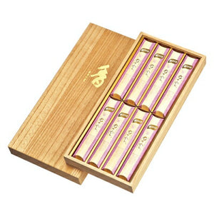 花sayaka(煙霧複製品)矮小的玫瑰8盒在Paulownia Boxes香棒禮物144K baieido