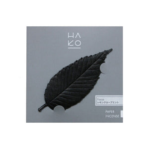 Ha Ko Black Focus Lemon Clove Mint香Hako Hako 1922 Kaorujudo