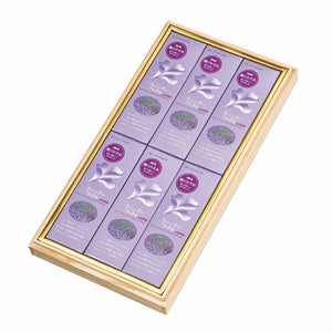 Lavender refreshing (smoke remedy) Short rose 6 boxes of paulownia box incense sticks for gifts 183k baieido
