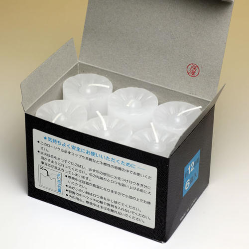 蠟燭12小時(6個蠟燭)蠟燭161-04 tokai蠟