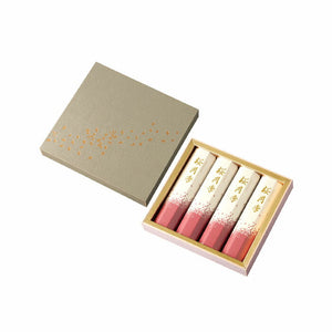 短尺寸產品的香棒,Sakurazuki,4盒短尺寸的產品,化妝品紙盒,香棒,香棒,禮物,6640 Tamahatsudo