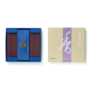 Famous Kohawa Shirakawa Stick Type 80 Pieces Incense Stick Stick 210624 Shoeido