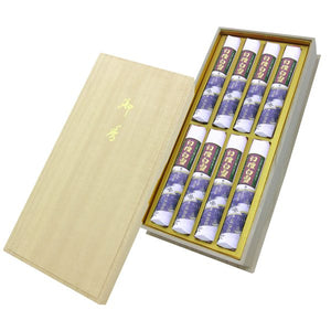 白檀白雪 桐箱 短寸8入 線香 贈答用 573 薫寿堂 お線香【domestic shipping only】