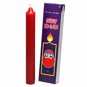 朱ダルマ100号/2本 ろうそく 東海製蝋