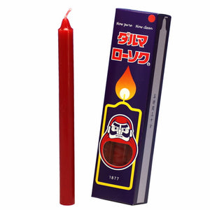 朱ダルマ10号/6本 ろうそく 東海製蝋
