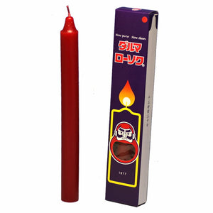 朱ダルマ30号/2本 ろうそく 東海製蝋