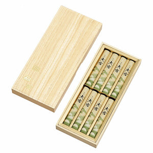 Incense sticks for short-sized products Incense sticks with little slurping Kaka Omiya Short-sized 8-sized paulownia box Incense sticks Gift 6060 Tamahatsudo