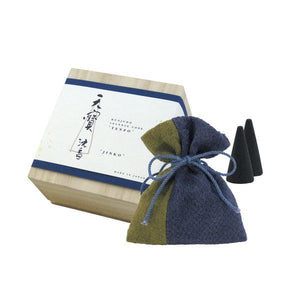 天寶 沈香(てんぽう じんこう) 円錐形 お香 線香 1119 薫寿堂【domestic shipping only】