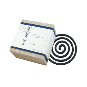 天寶 沈香(てんぽう じんこう) うずまき お香 線香 香立 1115 薫寿堂【domestic shipping only】
