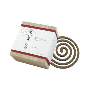 天寶 伽羅(てんぽう きゃら) うずまき お香 線香 香立 1114 薫寿堂【domestic shipping only】