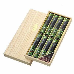 Smoke Replica (Smoke Replica) Short-sized 8-box paulownia box incense sticks for gifts 590k baieido