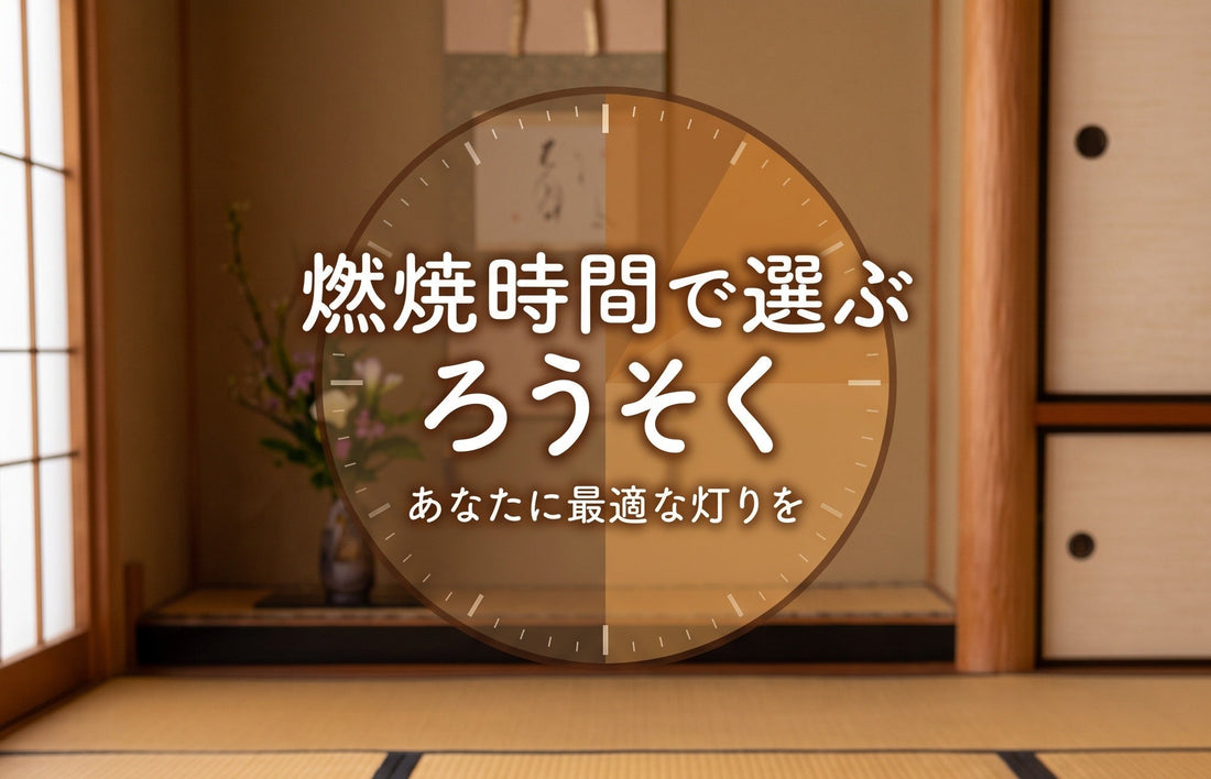 ろうそくは何時間持つ？燃焼時間別の選び方と15商品比較