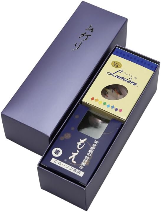 お灯り 2入セット ミニローソク・燭台もえ 東海製蝋 日本製 TOKAISEIRO