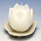 Flower-shaped candle Fleur (with bowl) Candle Candle 148-01 Tokai wax