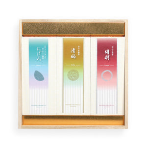 SEIFU ENMEI OBORO M CASE 3 PACK PARK OWALOWNIA BOX OSTORTMENT 향 선물을위한 스틱 SHOEIDO [국내 배송 만 해당]