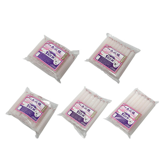 【東海製蝋】赤心蝋 ローソク 袋入 1kg 選べる5サイズ 日本製