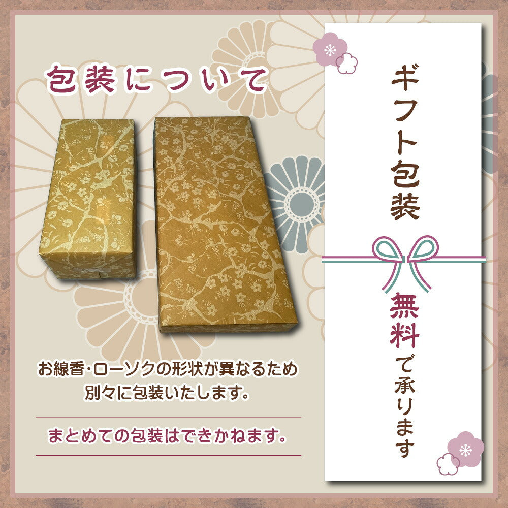 線香 贈答用 恋花アソート 紙箱 進物 尚林堂 と 絵ろうそく 花源氏 アソート 4本 東海製蝋 149-15 セット 日本製