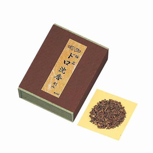 香木 極品 ドロ沈香 刻み 15g 化粧箱（布貼）入 お香 0422 玉初堂