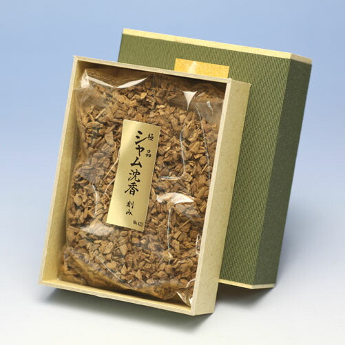 香木 極品 シャム沈香 刻み 15g 化粧箱（布貼）入 お香 0423 玉初堂
