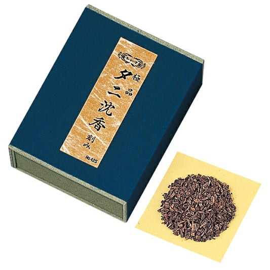 香木 極品 タニ沈香 刻み 15g 化粧箱（布貼）入 お香 0425 玉初堂