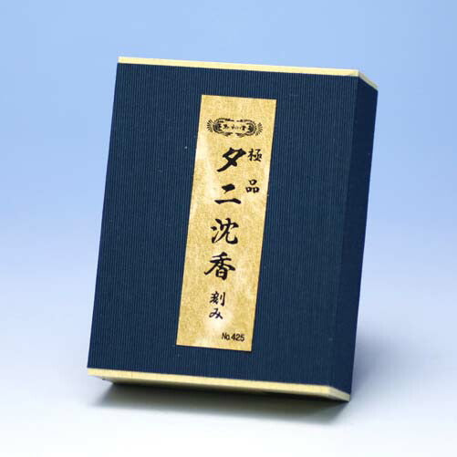 香木 極品 タニ沈香 刻み 15g 化粧箱（布貼）入 お香 0425 玉初堂