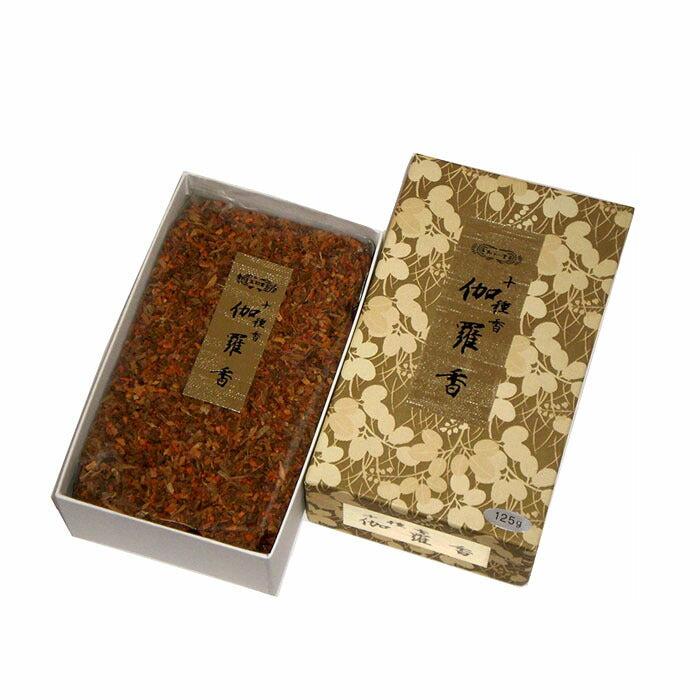 御焼香 十種香 伽羅香 125g 紙箱入 焼香 0533 玉初堂
