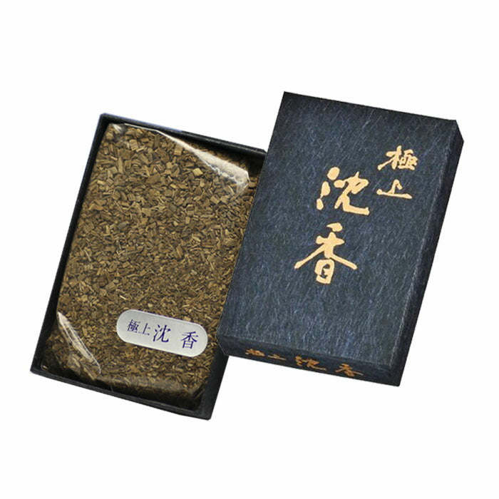 작은 상자에 잘게 다진 한천 25g, 향 720 baieido