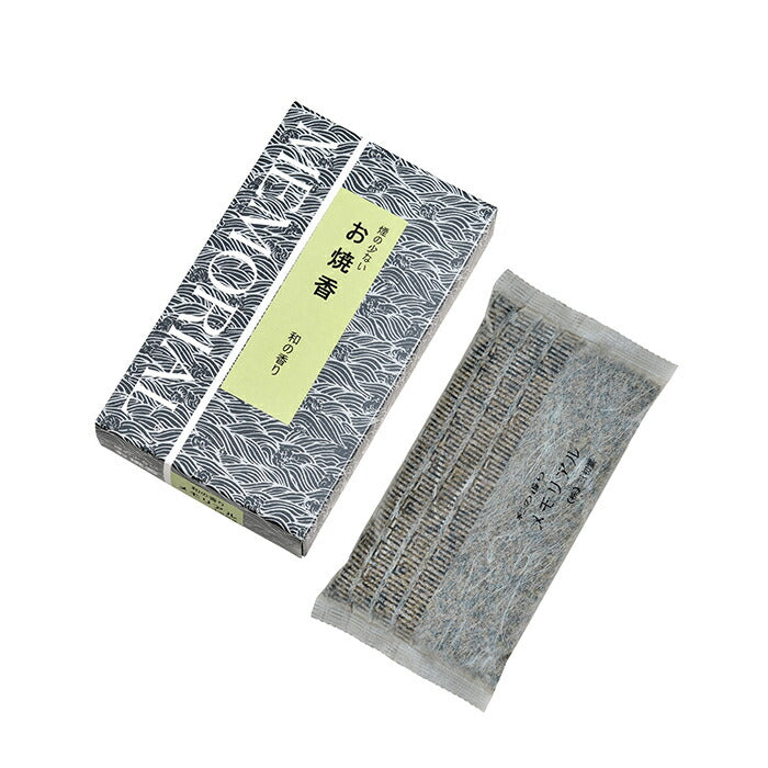 煙の少ないお焼香 メモリアル 和の香り 125g 紙箱入 焼香 0777 玉初堂