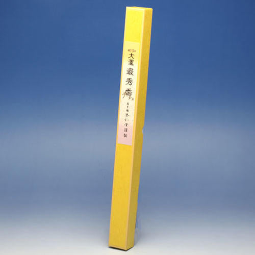 Long incense stick for temples Daikaru Saishuka 1-wrap incense stick incense stick 0812 Tamahatsudo [domestic shipping only]