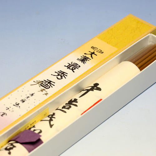 Long incense stick for temples Daikaru Saishuka 1-wrap incense stick incense stick 0812 Tamahatsudo [domestic shipping only]