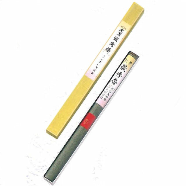 Long incense stick for temples Daikaru Saishuka 1-wrap incense stick incense stick 0812 Tamahatsudo [domestic shipping only]