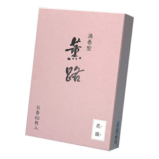 Kaoru Hanabata 60 spiral-shaped incense 111522 Shoeido