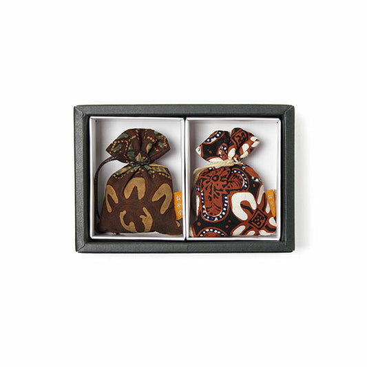 Scent Bag Who Is Sode Wataru Batik 2 Pieces 518207 Shoeido