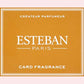 ESTEBAN エステバン カード フレグランス NEROLI ネロリ 名刺香 52145 日本香堂