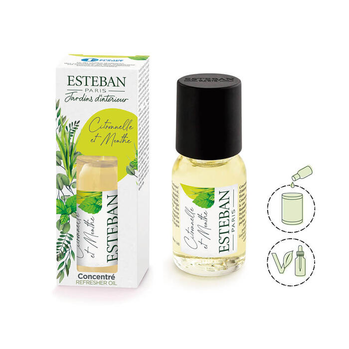 インテリアガーデンナチュール レモングラス&ミント リフレッシャーオイル15ml  52556 日本香堂【domestic shipping only】