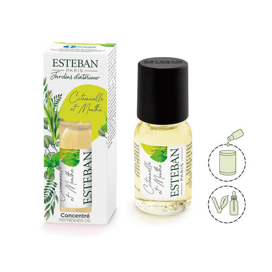 Interior Garden Nature Lemongrass & Mint Refresher Oil 15ml 52556 Nihon Kodo