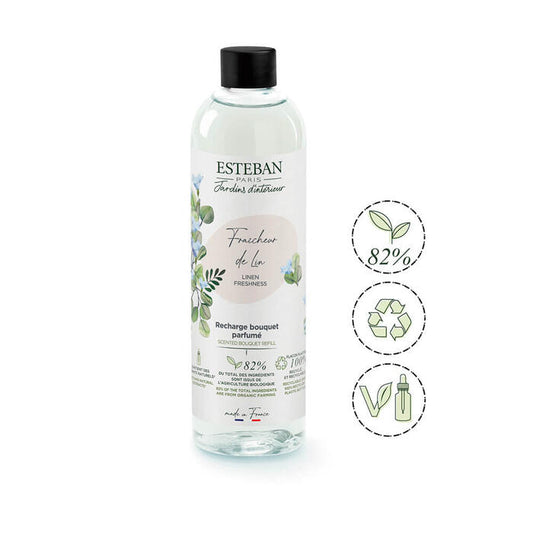 インテリアガーデンナチュール フレシュールリネン フレグランスリフィル250ml  52562 日本香堂