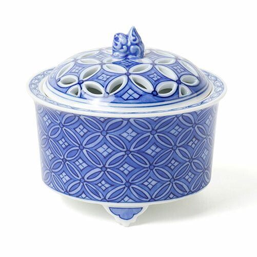 Incense burner (incense burner for the sky) Nabeshima ware, dyed and cloisonne incense burner, 714513, Shoeido [domestic shipping only]