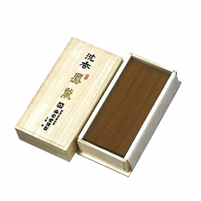 Luxury Product Series Agarwood Horyu Medium Size Rose Paulownia Box Incense Sticks Incense 972 baieido