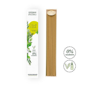 Interior Garden Nature Lemongrass & Mint Sticks 40 Pieces 98686 Nippon Kodo