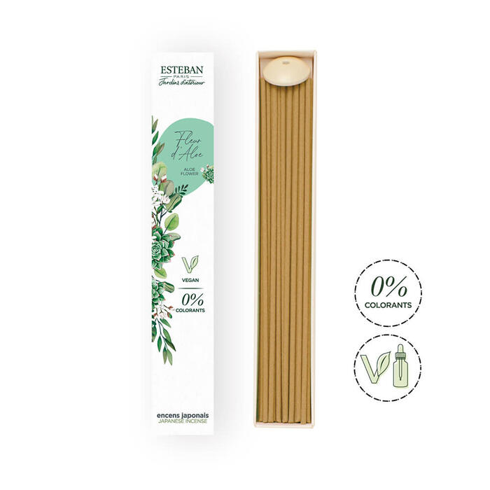 Interior Garden Nature Aloe Flower Sticks 40 Pieces 98989 Nippon Kodo