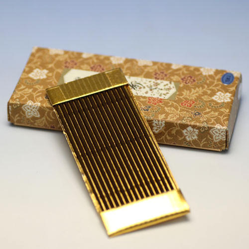 Высококлассная серия благовоний Tebunko Gokushingara Enju Paper Box 15 Коротко-размер ладана Сейджудо